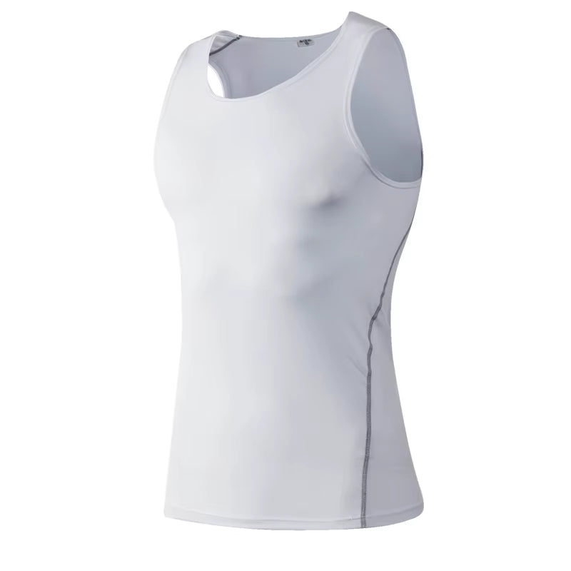 Camiseta Sin Mangas Deportiva De Verano Para Hombre, Top Deportivo De Compresión De Secado Rápido, Chaleco Para Correr, Chaleco Deportivo Para Gimnasio, Camiseta Deportiva Sin Mangas