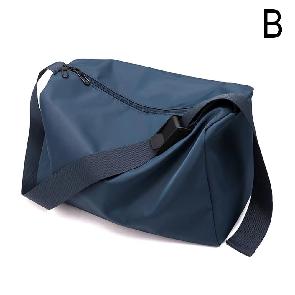 Waterproof Gym Bag Unisex Large Capacity Sport Fitness Yoga Shoulder Bag for Men Women Travel Storage Casual Nylon Crossbody