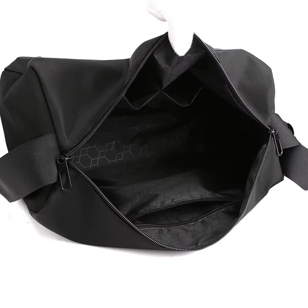 Waterproof Gym Bag Unisex Large Capacity Sport Fitness Yoga Shoulder Bag for Men Women Travel Storage Casual Nylon Crossbody
