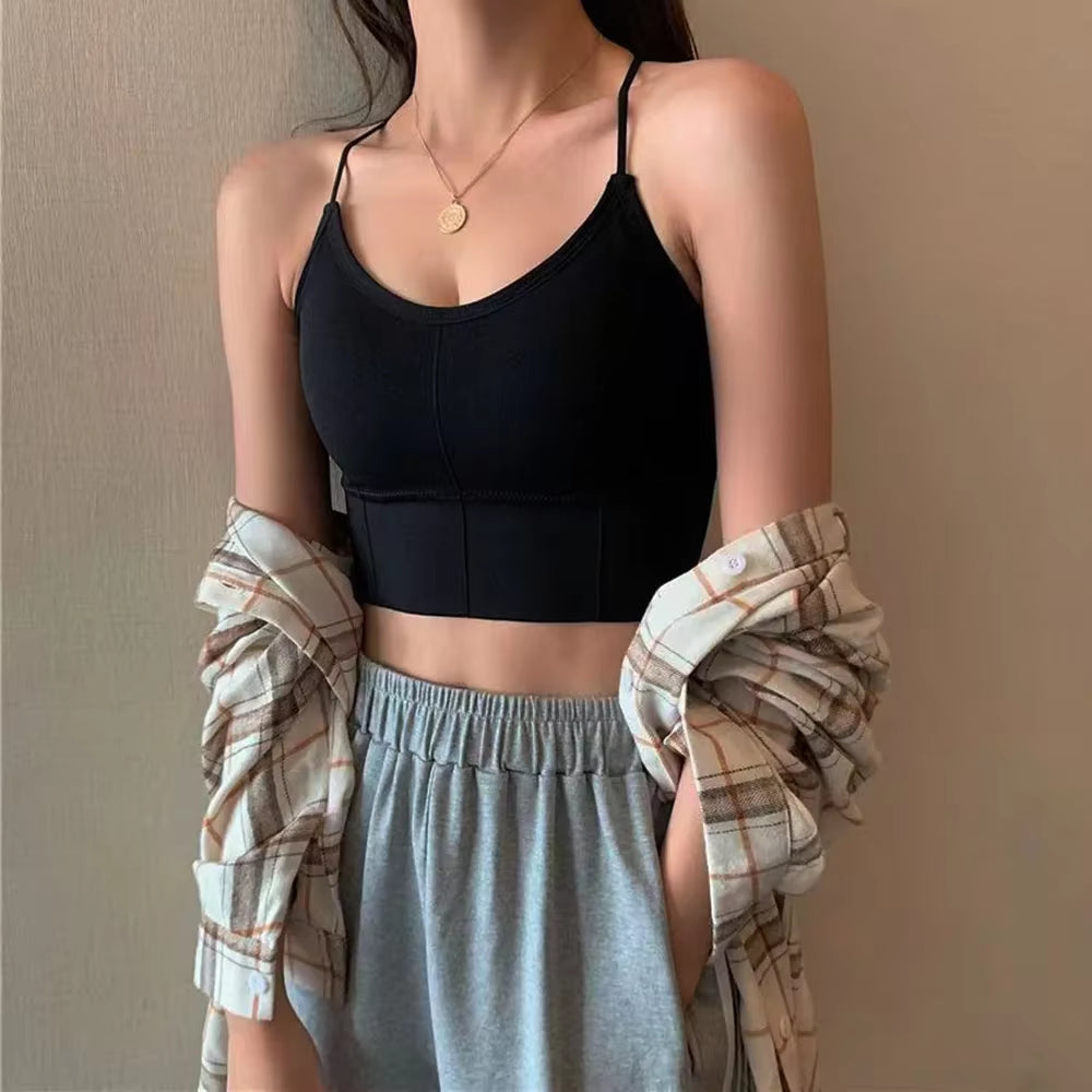 Women Cross Strap Sport Top Push up Yoga Bra Gym Crop Top Brassiere Fitness Top Sport Bra Breathable Bras