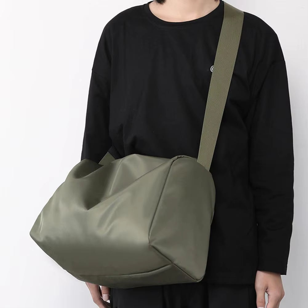 Waterproof Gym Bag Unisex Large Capacity Sport Fitness Yoga Shoulder Bag for Men Women Travel Storage Casual Nylon Crossbody