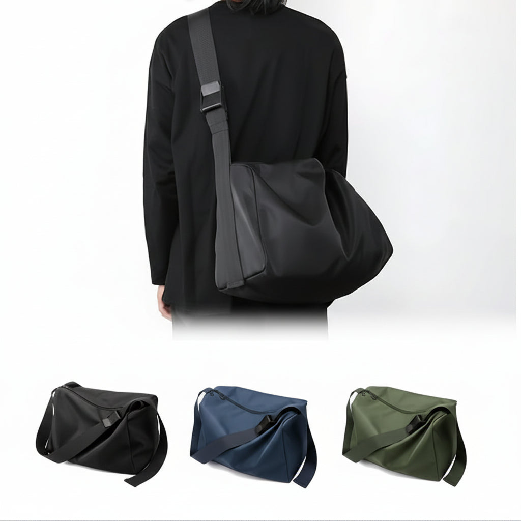 Waterproof Gym Bag Unisex Large Capacity Sport Fitness Yoga Shoulder Bag for Men Women Travel Storage Casual Nylon Crossbody